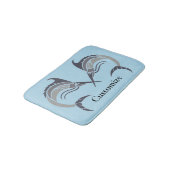 Springende zwaardvis Thunder_Cove Badmat (Gekanteld)
