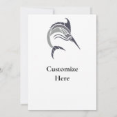 Springende zwaardvis Thunder_Cove Kaart (Achterkant)