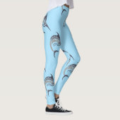 Springende zwaardvis Thunder_Cove Leggings (Rechts)