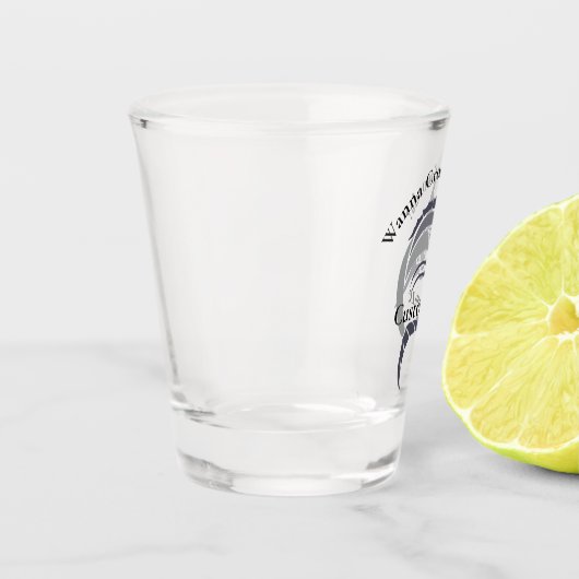 Springende zwaardvis Thunder_Cove Shot Glas (Links)