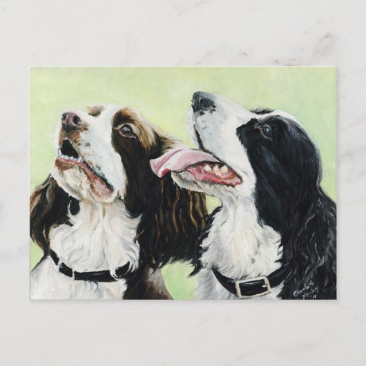 Springer Beggers Oorspronkelijke Art Post Card Briefkaart (Voorkant)