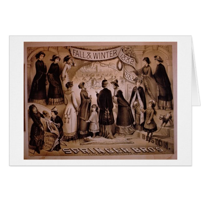 "Springer Brothers, Boston, Herfst en Winter Colle (Voorkant Horizontaal)