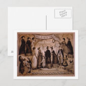 "Springer Brothers, Boston, Herfst en Winter Colle Briefkaart (Voorkant / Achterkant)