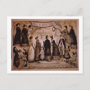 "Springer Brothers, Boston, Herfst en Winter Colle Briefkaart