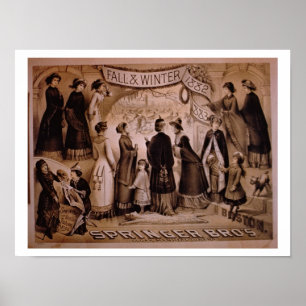 "Springer Brothers, Boston, Herfst en Winter Colle Poster