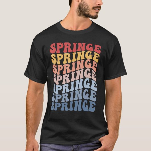 Springer City Groovy Retro T-shirt (Voorkant)
