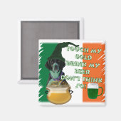 Springer Guard Leprechaun-magneet Magneet (Voorkant / Achterkant)