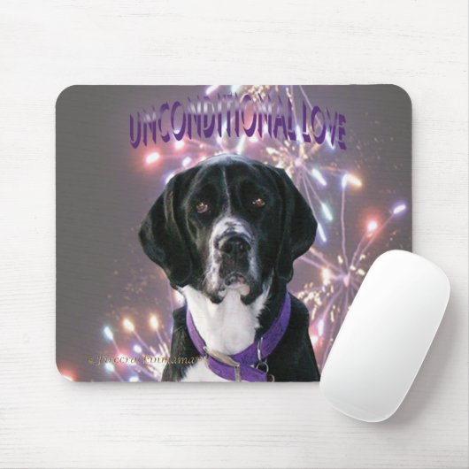 Springer onvoorwaardelijk Love Mousepad Muismat (Met muis)