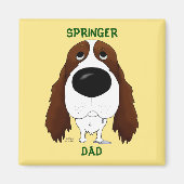 Springer papa magneet (Voorkant)