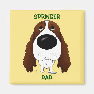 Springer papa magneet