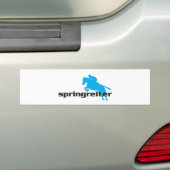 Springer - Showjumper Bumpersticker (Op auto)