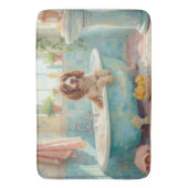 Springer Spaniel badtijd vrolijke badkamer decor Badmat (Voorkant Verticaal)