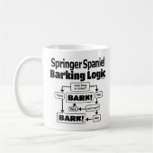 Springer Spaniel Barking Logic Koffiemok (Links)