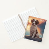 Springer Spaniel bij het meer Notitieboek (Binnen)