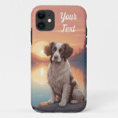 Springer Spaniel bij Lake Case-Mate iPhone Case (Achterkant)