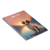 Springer Spaniel bij Lake Notitieboek (Rechterzijde)