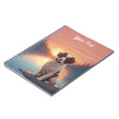 Springer Spaniel bij Lake Notitieboek (Linkerzijde)