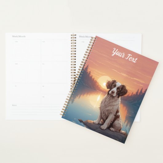 Springer Spaniel bij Lake Planner (Display)