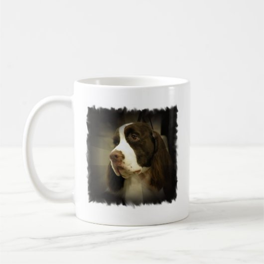 Springer Spaniel Ceramic Mok (Links)