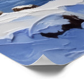 Springer Spaniel Christmas Boat Holiday Poster (Hoek)