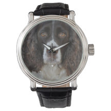 Springer Spaniel Designer Horloge
