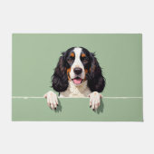 Springer Spaniel deurmat Kunst (Voorkant)