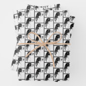 Springer Spaniel Dog Art Inpakpapier Vel (In situ)