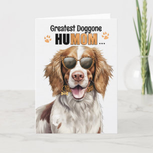 Springer Spaniel Dog Beste HuMOM Ooit Moederdag Feestdagen Kaart