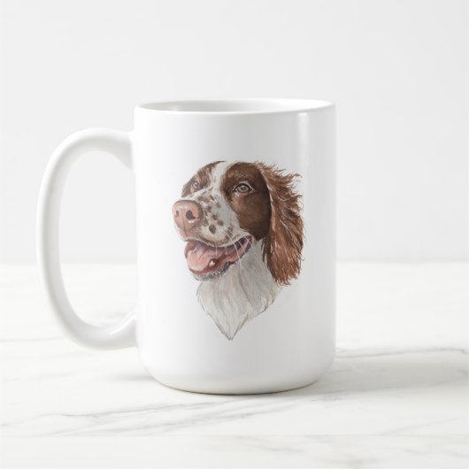 Springer Spaniel Dog Mok | 15 oz. (Links)