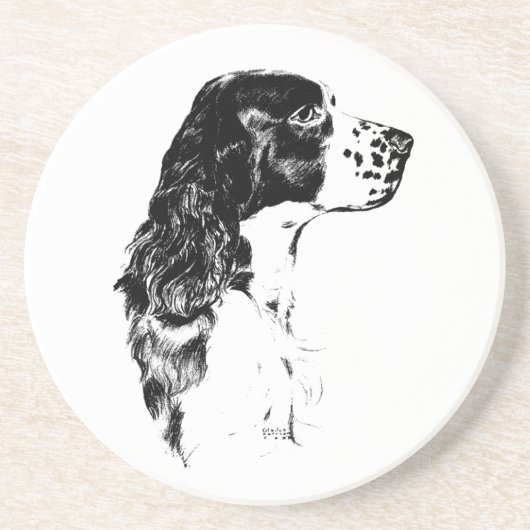 Springer Spaniel Dog  Onderzetter (Voorkant)