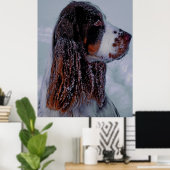Springer Spaniel Dog Poster. Poster (Thuiskantoor)