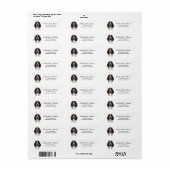 Springer Spaniel Dog Return Address Label (Full Sheet)