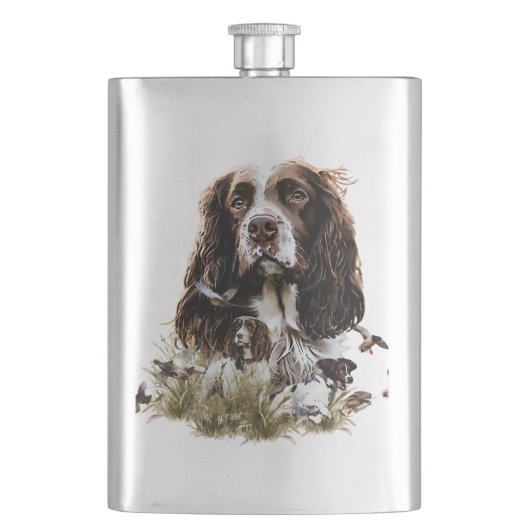 Springer Spaniel Flacon (Voorkant)
