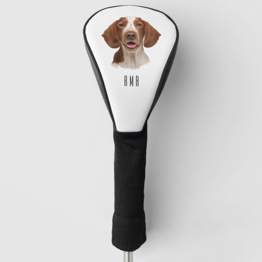 Springer Spaniel Golfheadcover (Voorkant)