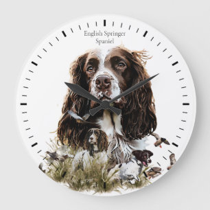Springer Spaniel Grote Klok