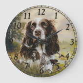Springer Spaniel Grote Klok (Voorkant)