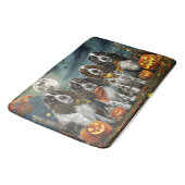 Springer Spaniel Halloween Spokengeest Badmat (Gekanteld)