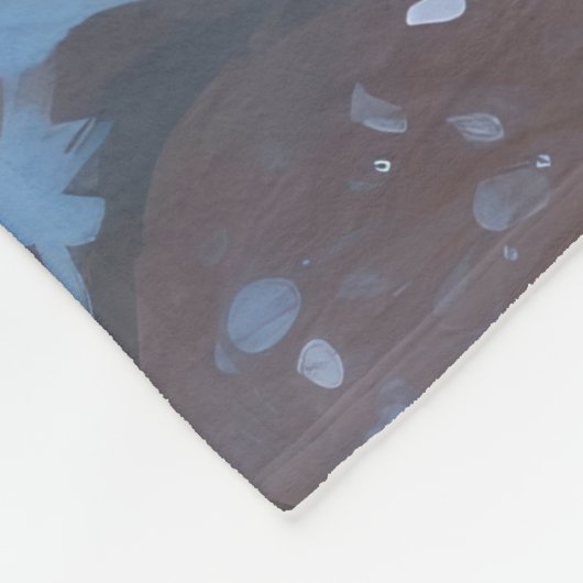 Springer Spaniel Hardloopsneeuw met kerst Pet Fleece Deken (Hoek)