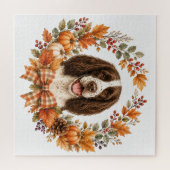 Springer Spaniel Herfst Legpuzzel (Horizontaal)