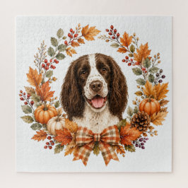 Springer Spaniel Herfst Legpuzzel
