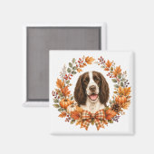 Springer Spaniel Herfst Magneet (Voorkant / Achterkant)