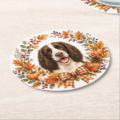 Springer Spaniel Herfst Onderzetter (Gebogen)