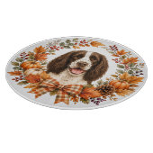 Springer Spaniel Herfst Snijplank (Hoek)