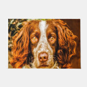 Springer Spaniel hond. Deurmat (Voorkant)