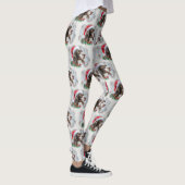 Springer Spaniel Hond Kerst Feestelijk Leggings (Rechts)