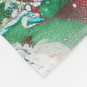 Springer Spaniel Hond Kerstfeest Fleece Deken (Hoek)