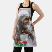 Springer Spaniel Hond Kerstfeest Schort (Insitu)