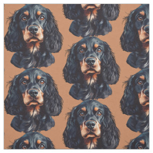 Springer Spaniel Hond Pret Dier Kunst Stof
