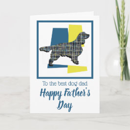 Springer Spaniel hond trikleur Vaderdag kaart