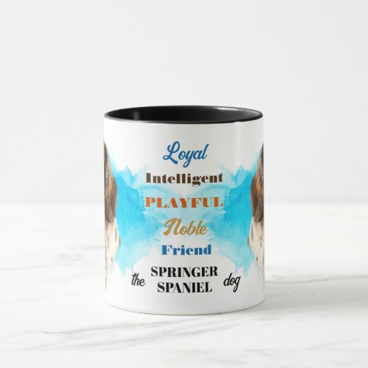 Springer Spaniel Hond Trouwe Vriend Mok (Midden)